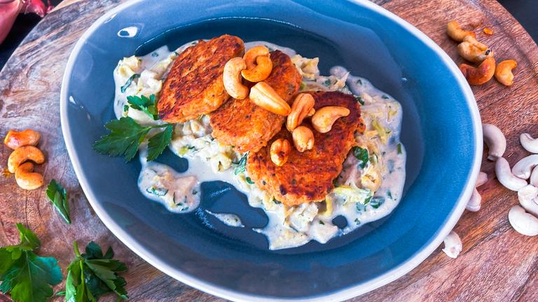 Linsen-Pastinaken-Taler