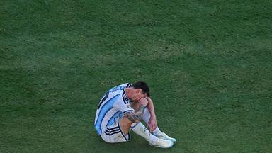  Lionel Messi reagiert