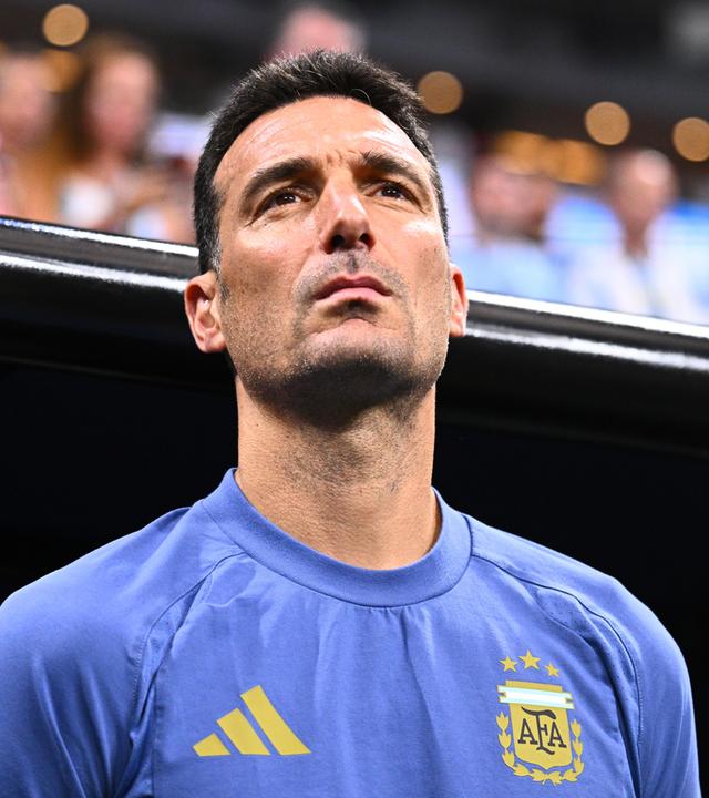 Argentiniens Trainer Lionel Scaloni.