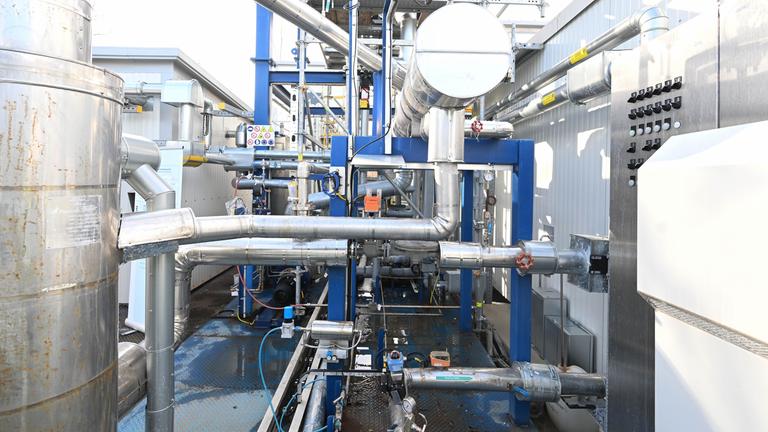 Anlage zur Gewinnung von Lithium