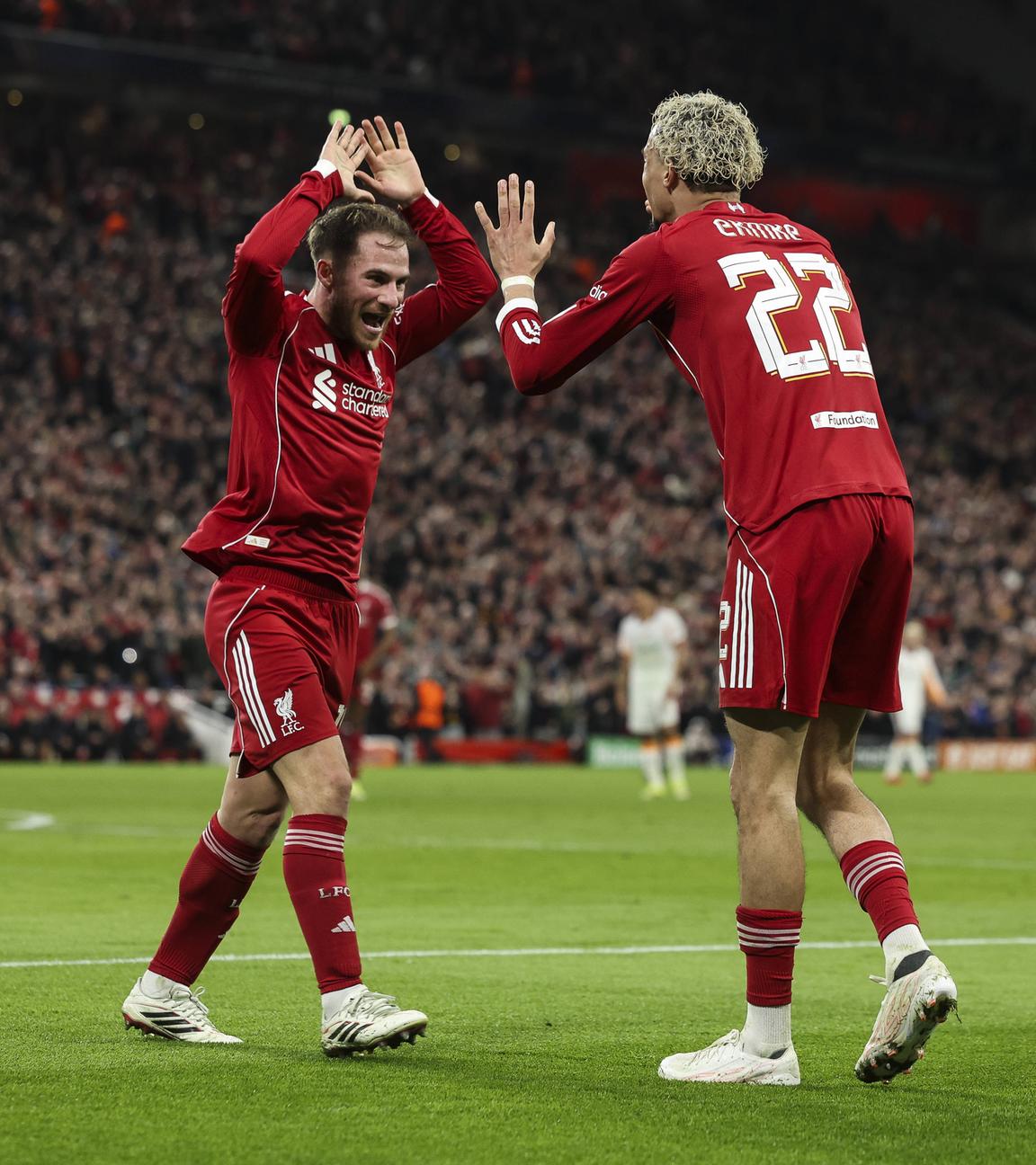 Bradley Ormesher und Hugo Ekitiké am 18.03.26