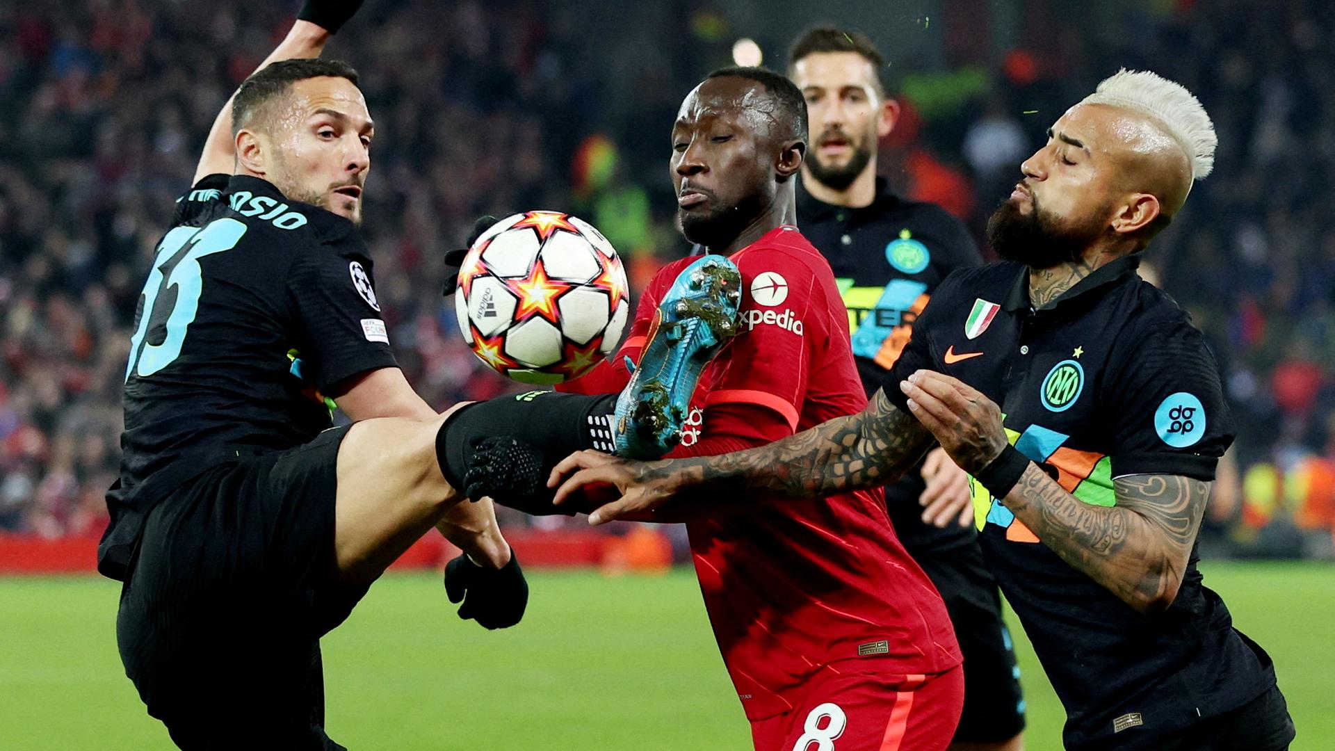 Fußball: FC Liverpool gegen Inter Mailand.