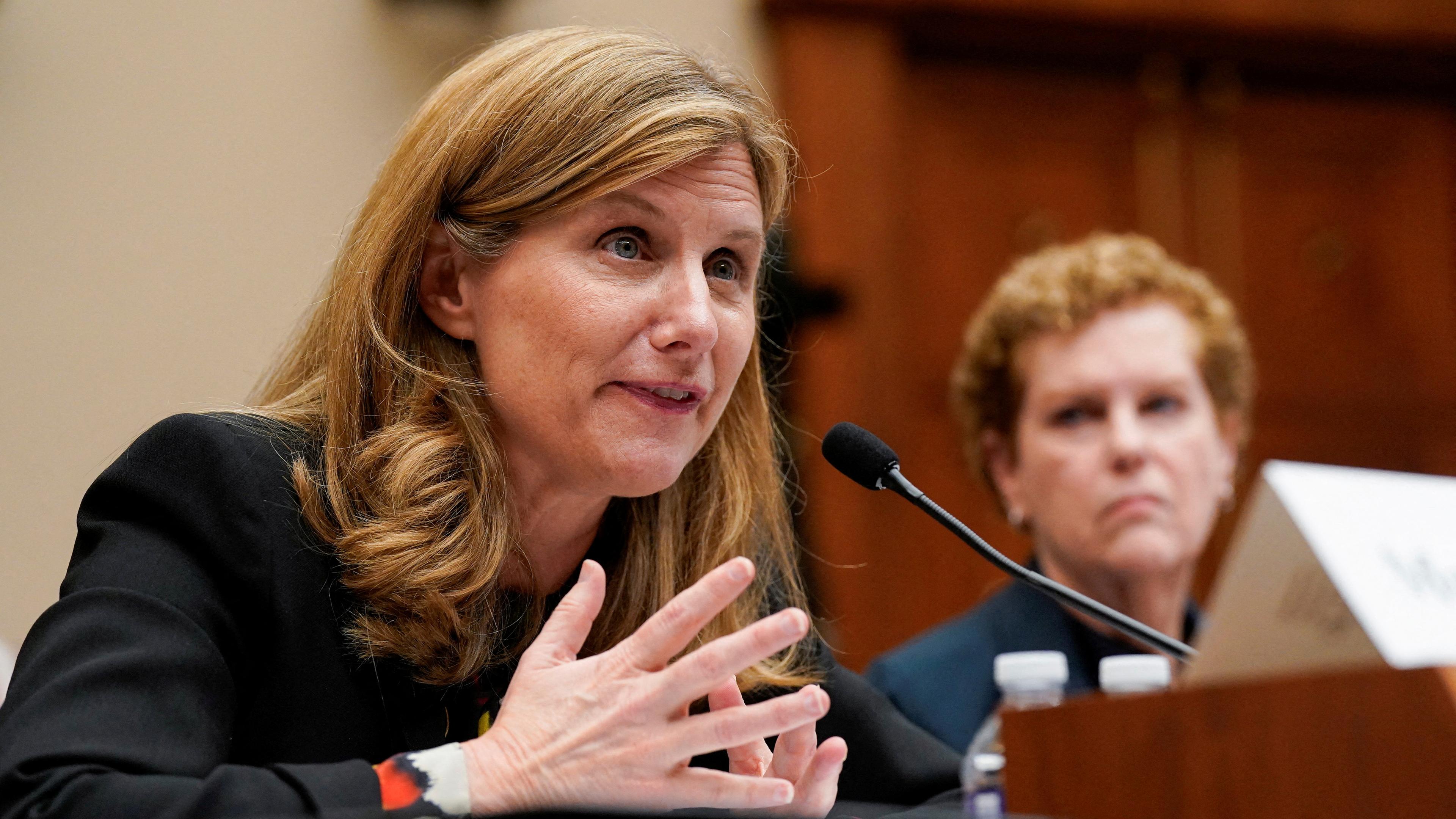 Liz Magill, die ehemalige Präsidentin der University of Pennsylvania.
