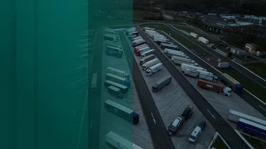LKW-Fahrer-Not