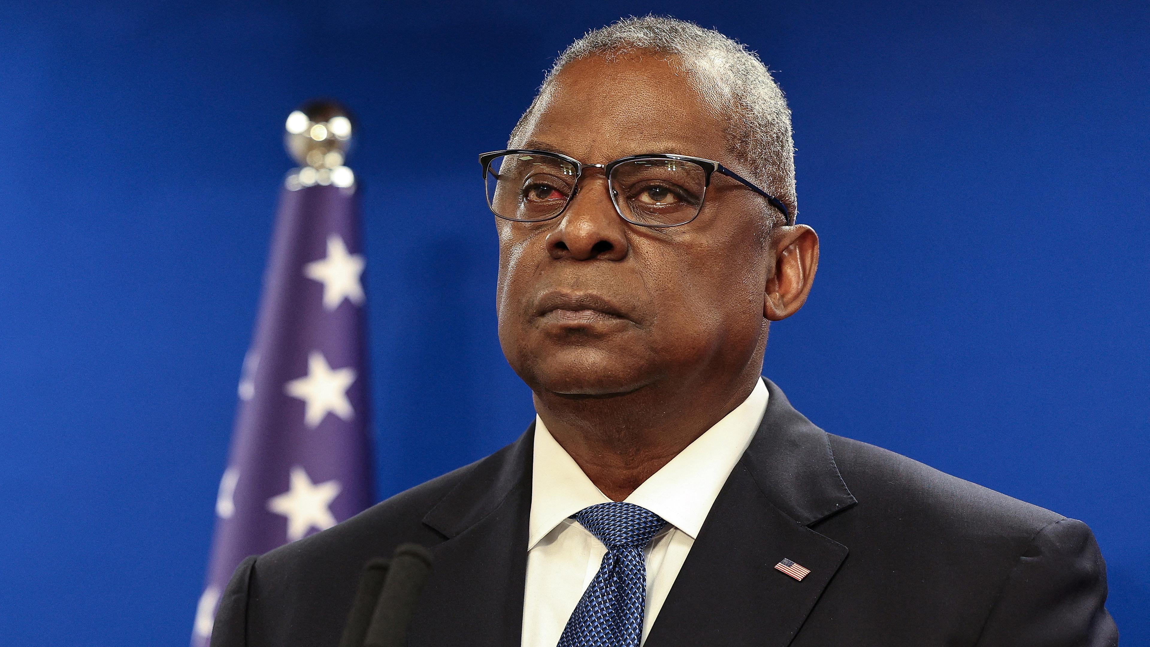 Verteidigungsminister Lloyd Austin, aufgenommen am 18.12.2023 in Tel Aviv (Israel)