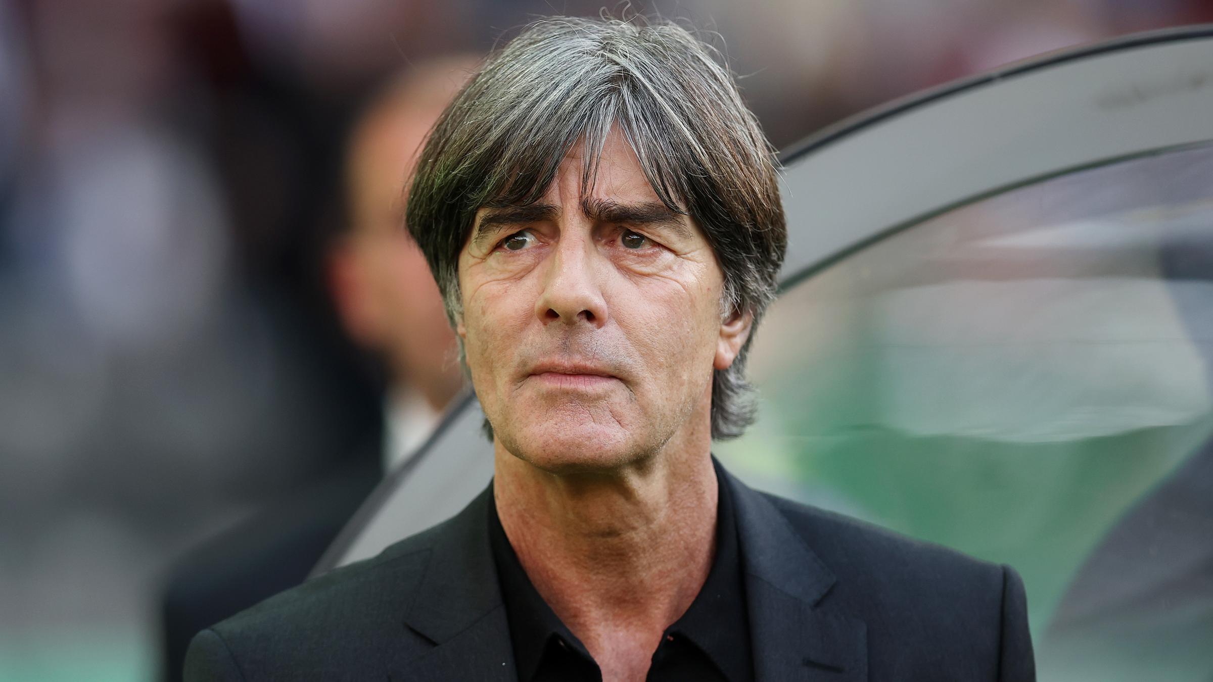 DFB-Pokal, SC Freiburg - RB Leipzig, Finale, Olympiastadion. Der ehemalige Bundestrainer Joachim Löw vor dem Spiel
