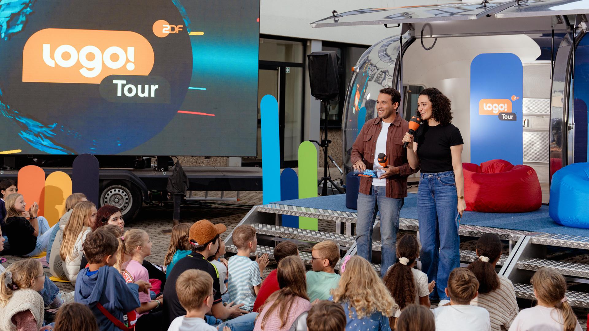 Auftakt der Logo-Tour am 01.09. in Neunkirchen