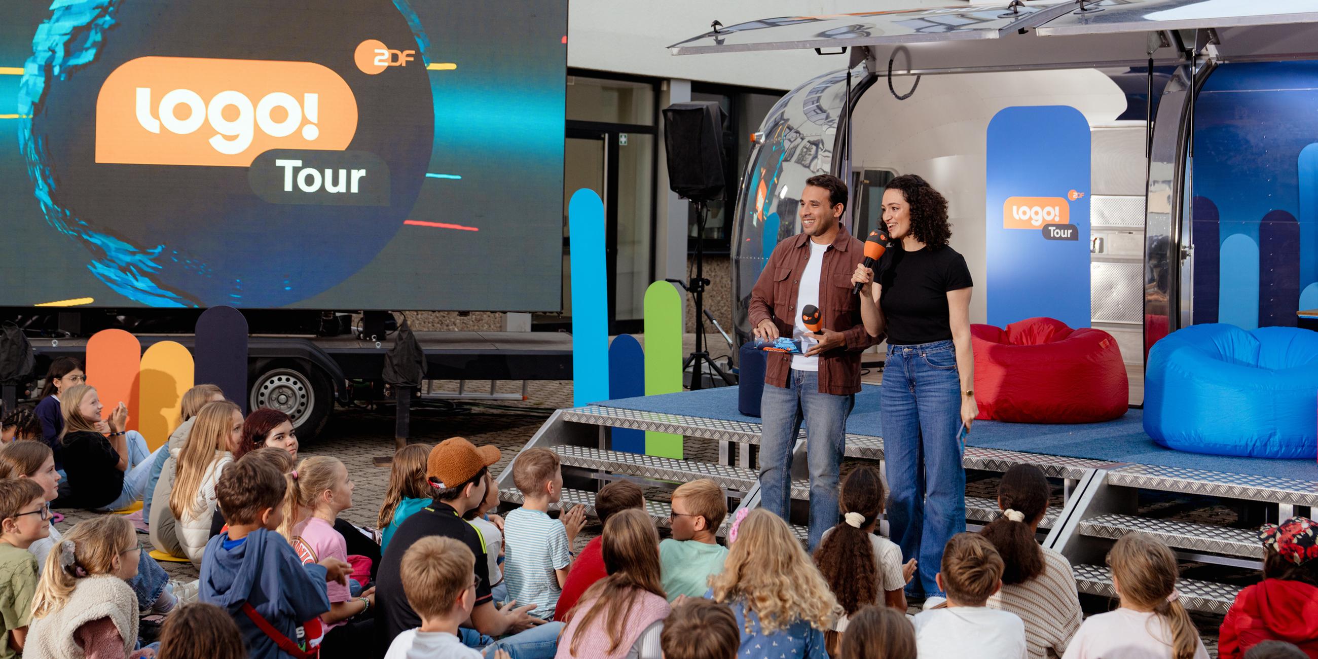 Auftakt der Logo-Tour am 01.09. in Neunkirchen
