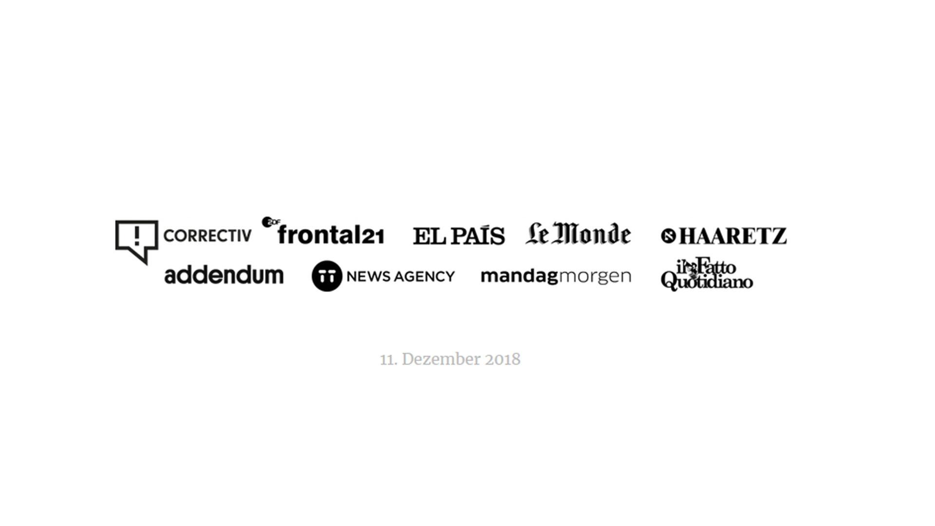 Logos der Recherchepartner