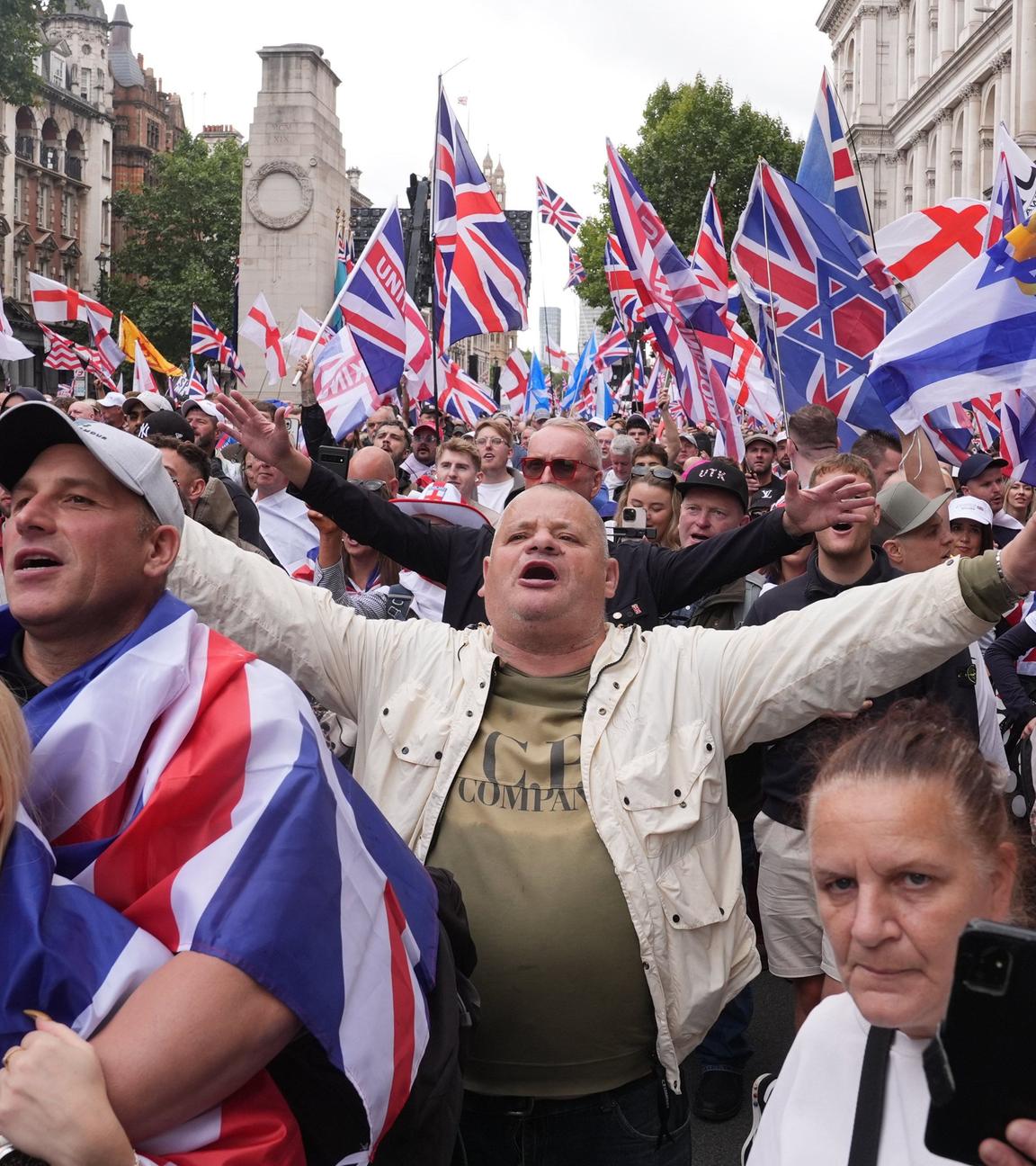 Rechte "Unite the kingdom" Demo in London
