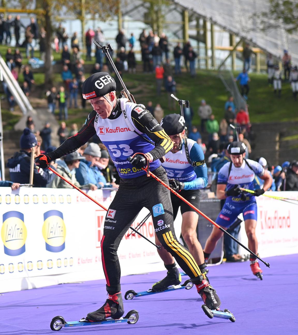 Loop One-Biathlon Opening Festival im Olympiapark in München