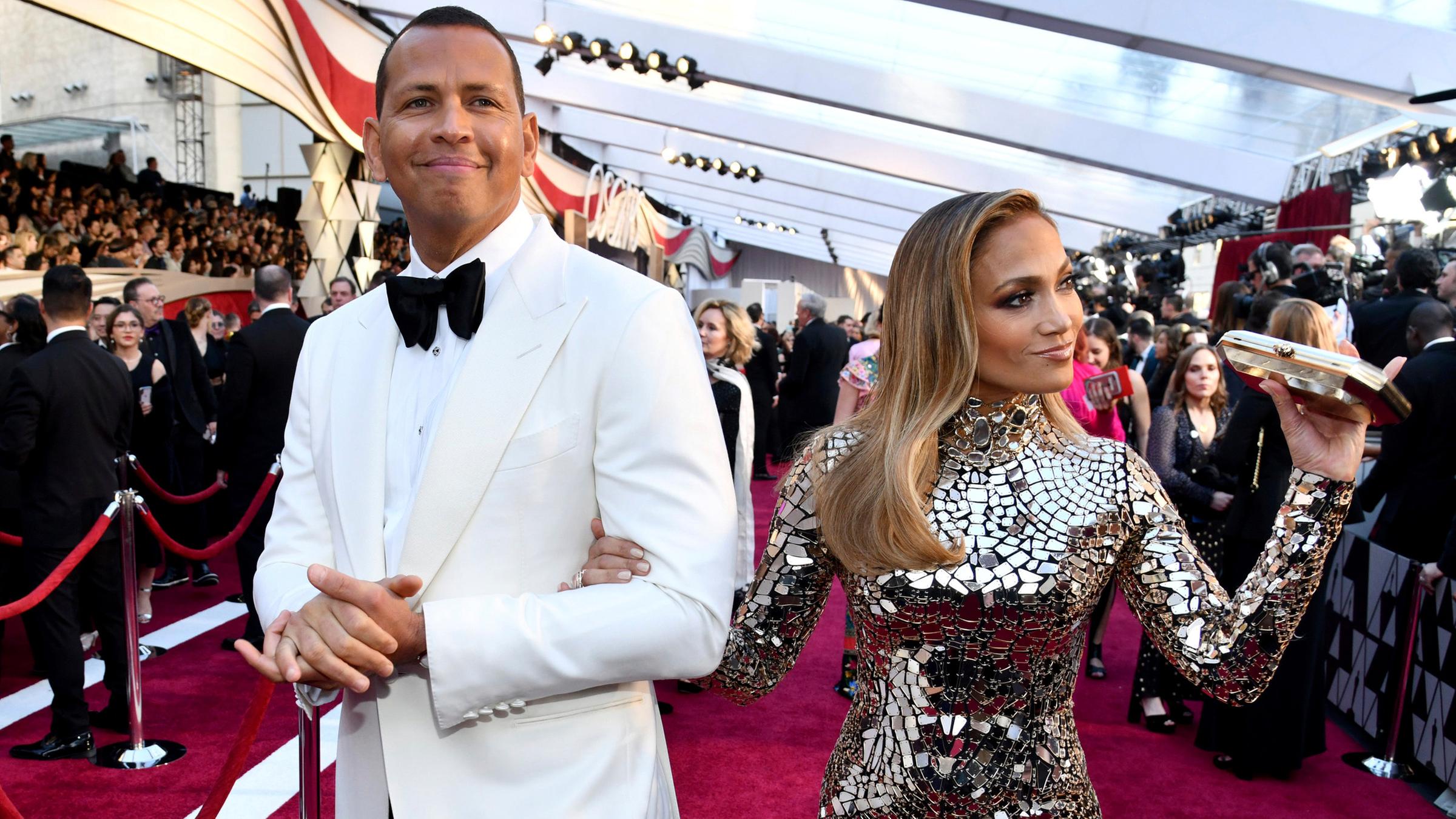 Alex Rodriguez und Jennifer Lopez