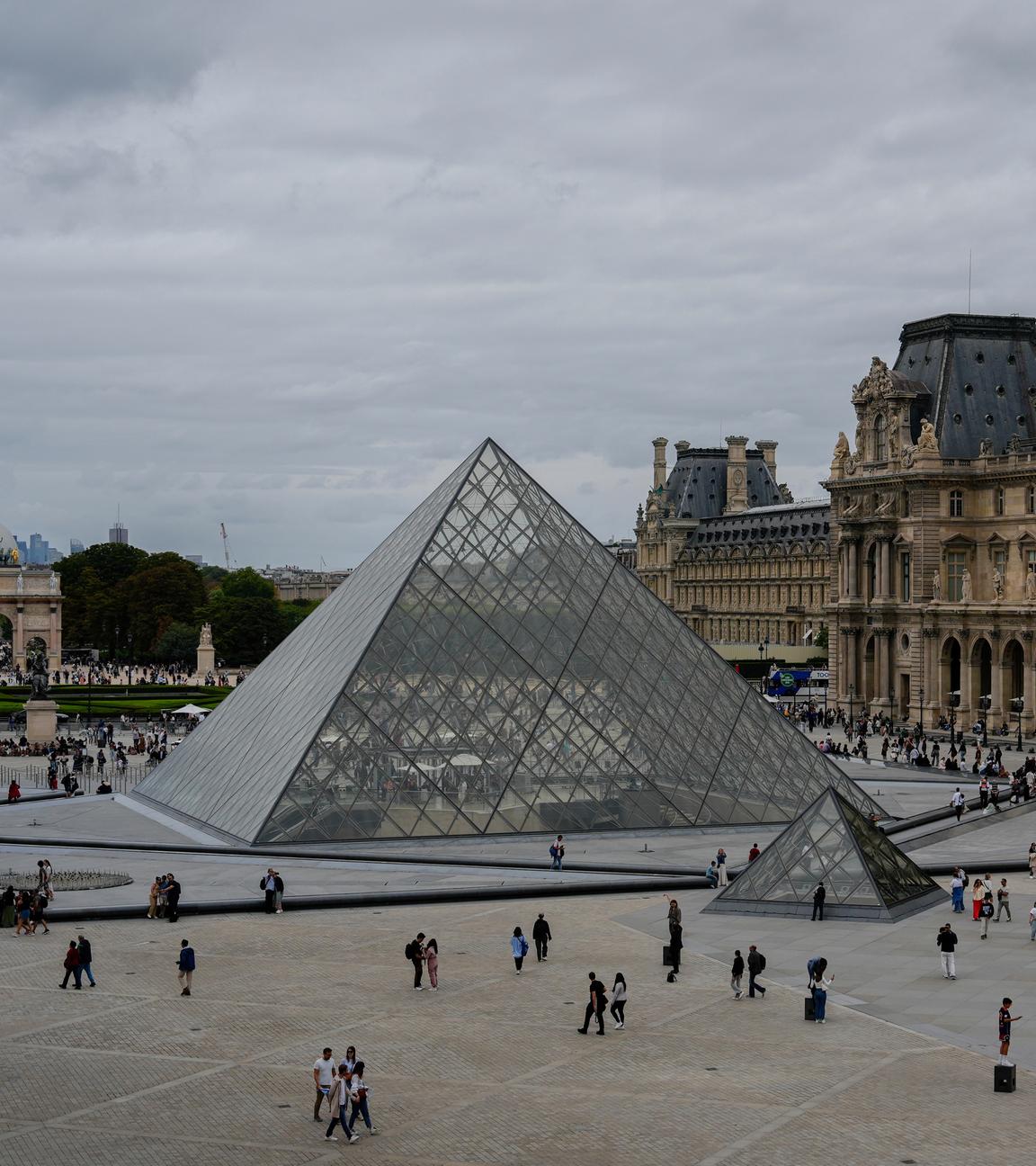 Das Louvre Museum in Paris