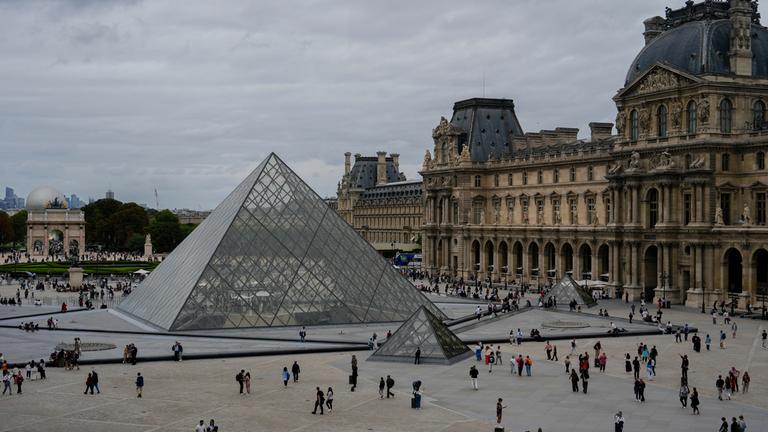 Das Louvre Museum in Paris