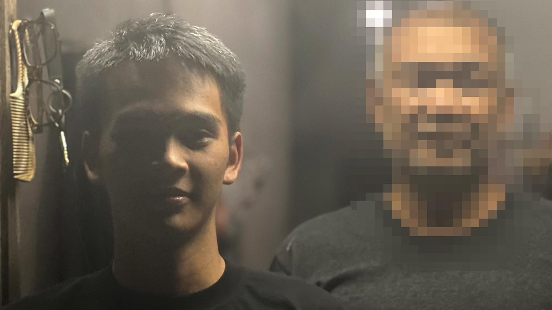 Noom mit seinem Vater 