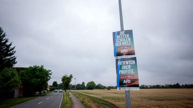 Ein Wahlplakat der AfD. Im ländlich geprägten Sachsen-Anhalt findet in knapp zwei Wochen die Landtagswahl statt.