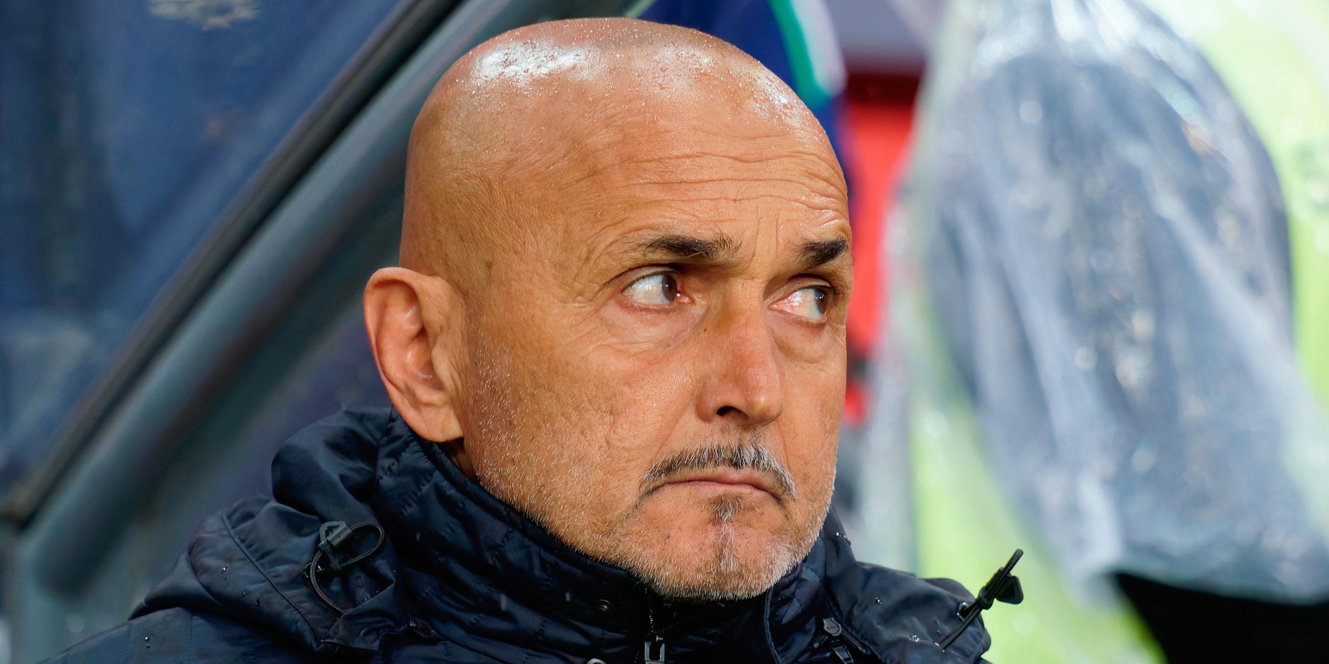 Luciano Spalletti der Trainer der Italienischen Fußballnationalmannschaft während des WM-Qualifikationsspiel in Norwegen am 06.06.2025.