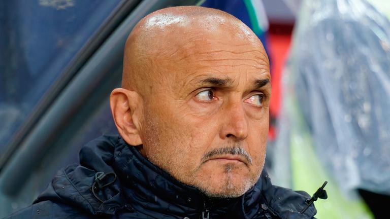 Luciano Spalletti der Trainer der Italienischen Fußballnationalmannschaft während des WM-Qualifikationsspiel in Norwegen am 06.06.2025.