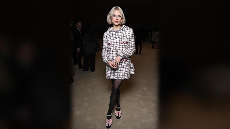 Lucy Boynton in Paris