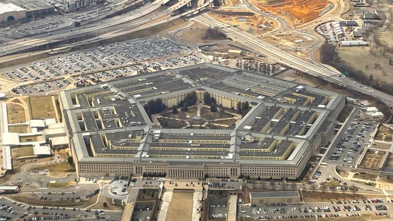 Luftaufnahme des Pentagon