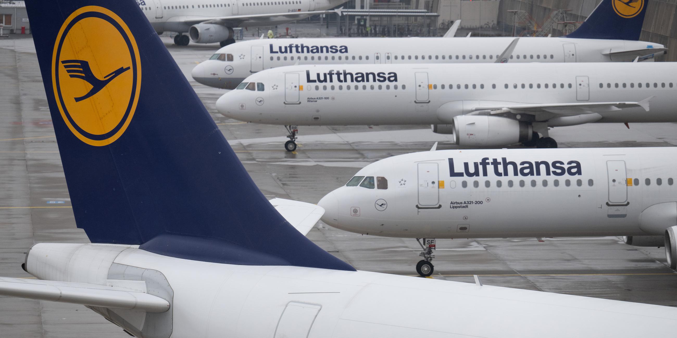 Passagiermaschinen der Lufthansa