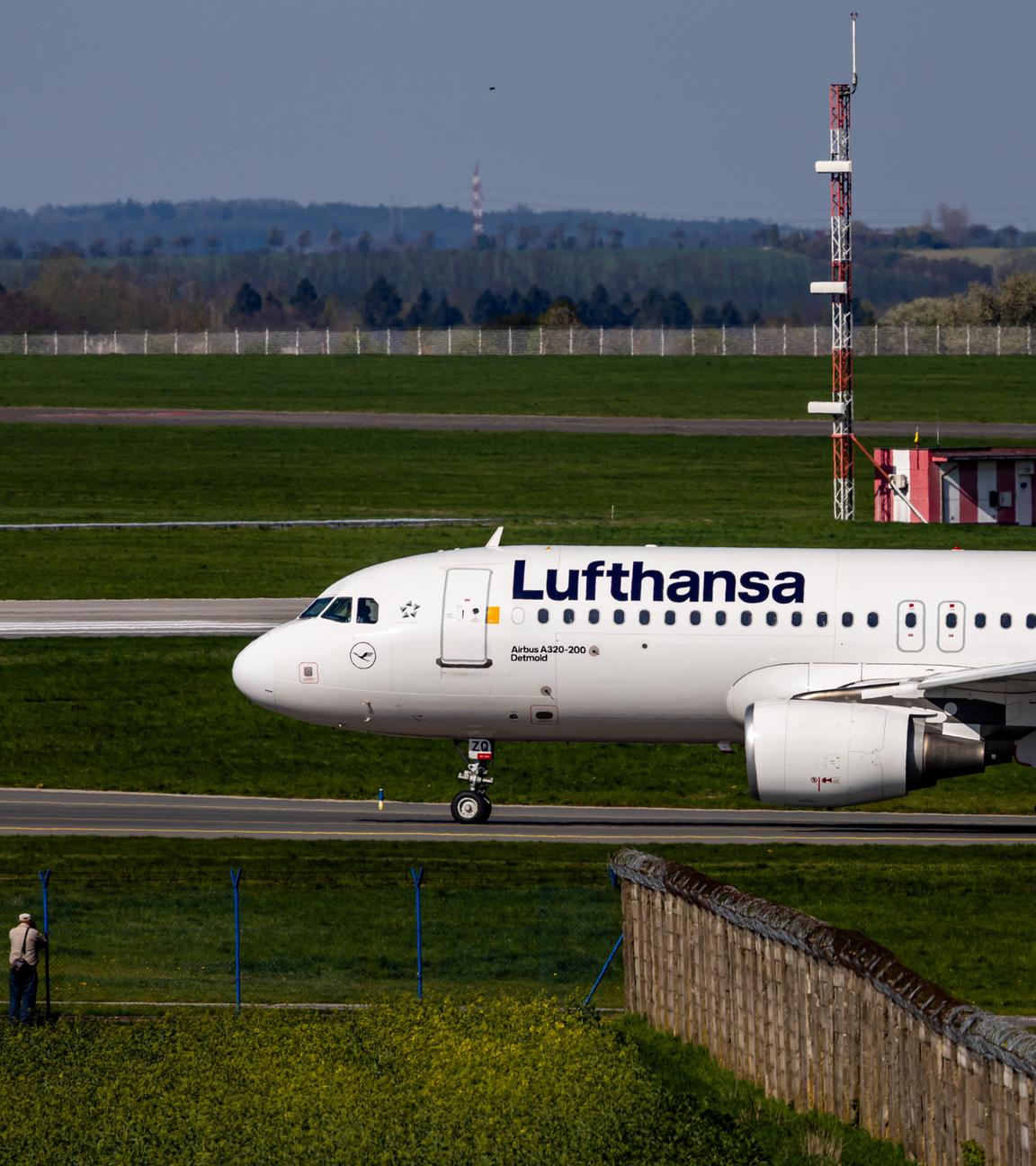 Flugzeug der Lufthansa