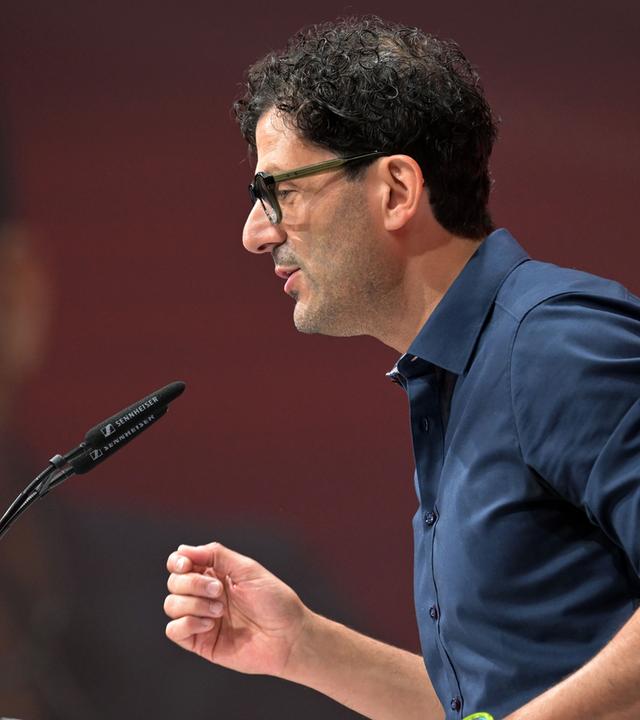 Luigi Pantisano, Vorsitzender der Partei Die Linke