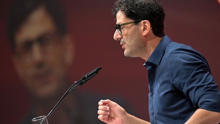 Luigi Pantisano, Vorsitzender der Partei Die Linke