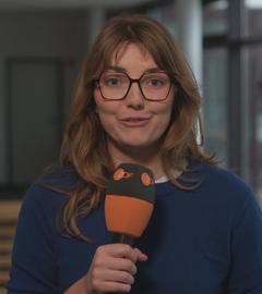 ZDF-Reporterin Luisa Houben.