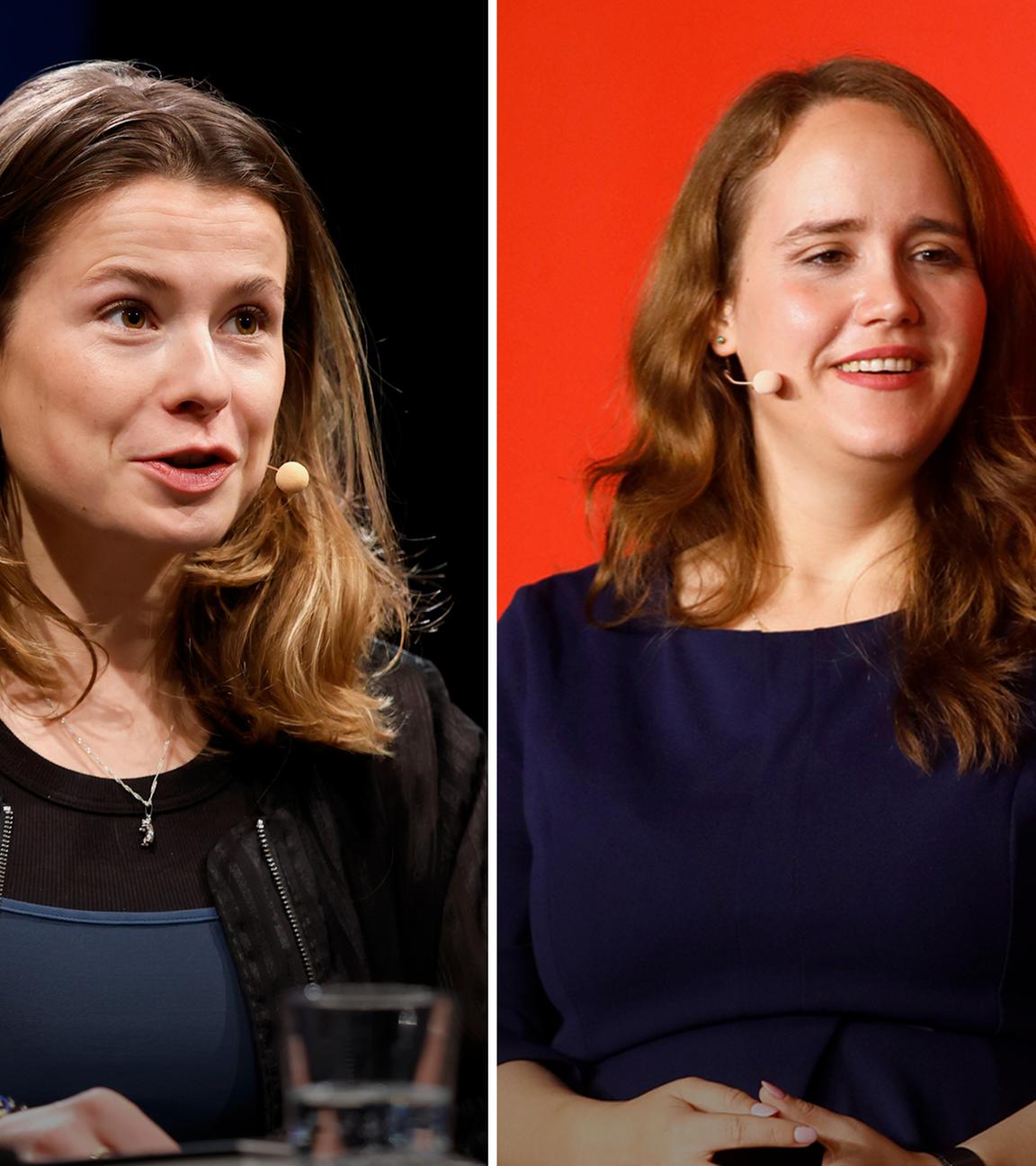 Luisa Neubauer, Ricarda Lang und Joy Denalane