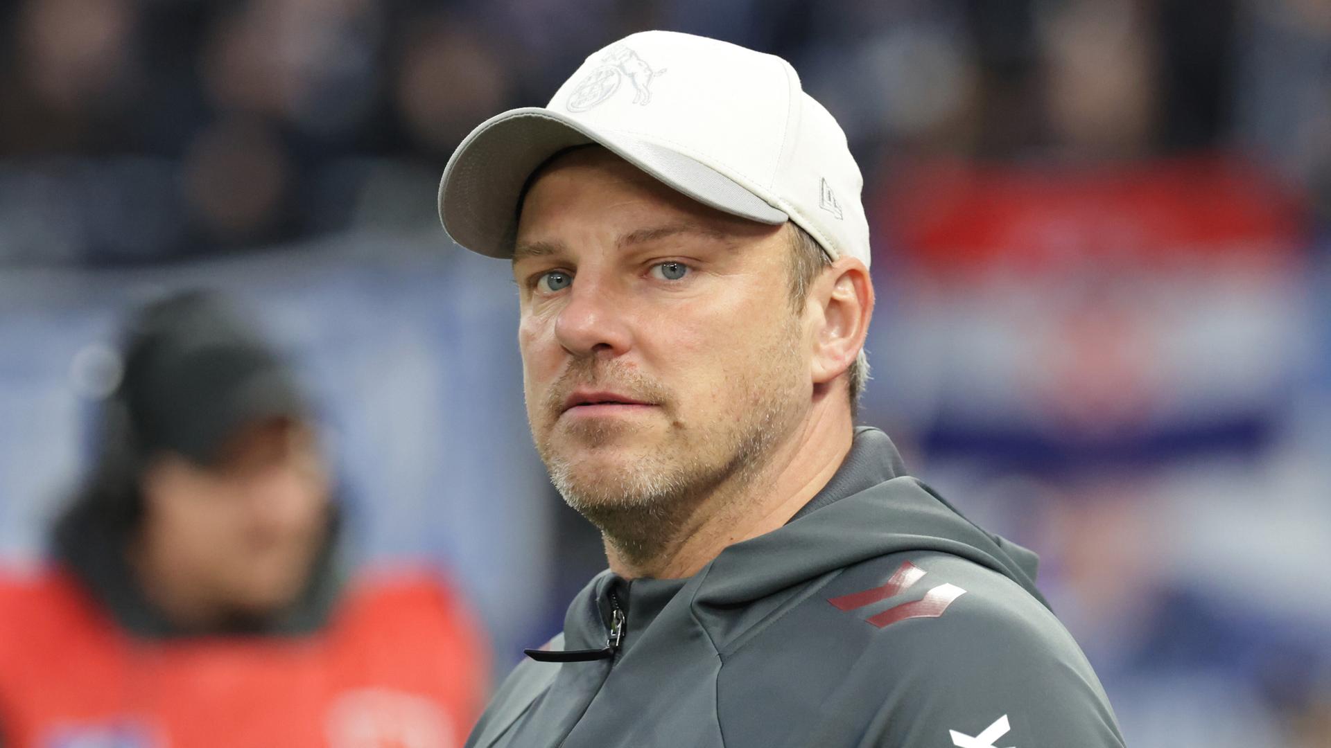 Trainer des 1. FC Köln Lukas Kwasniok. 