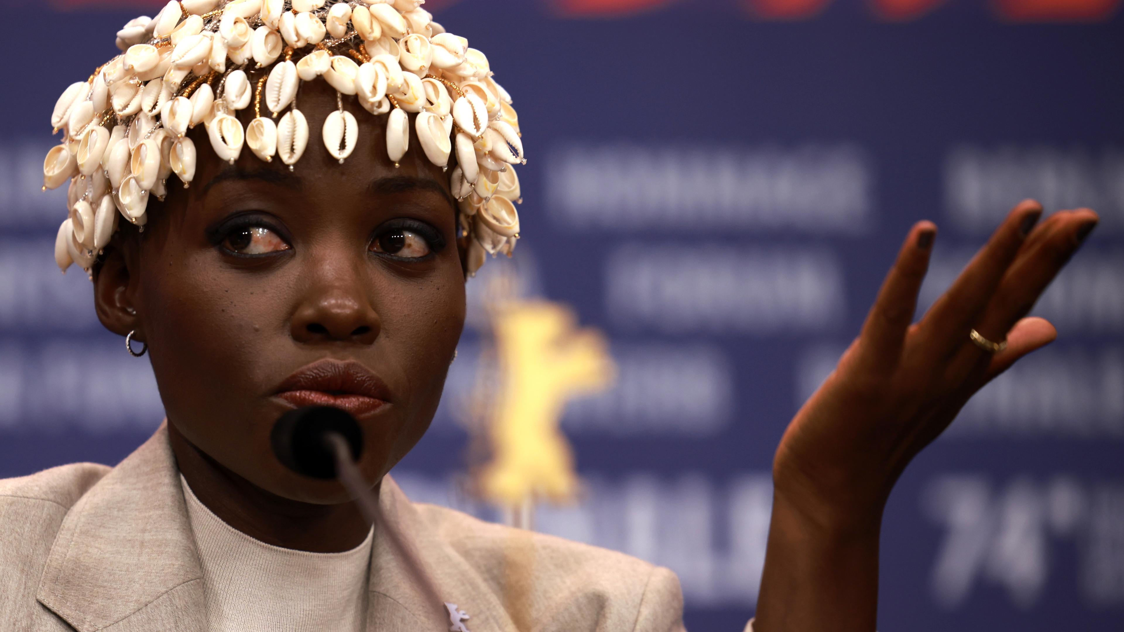 Lupita Nyong´o auf der internationalen Jury Pressekonferenz