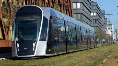 Archiv: Eine Tram am 21.01.2019 in Luxemburg