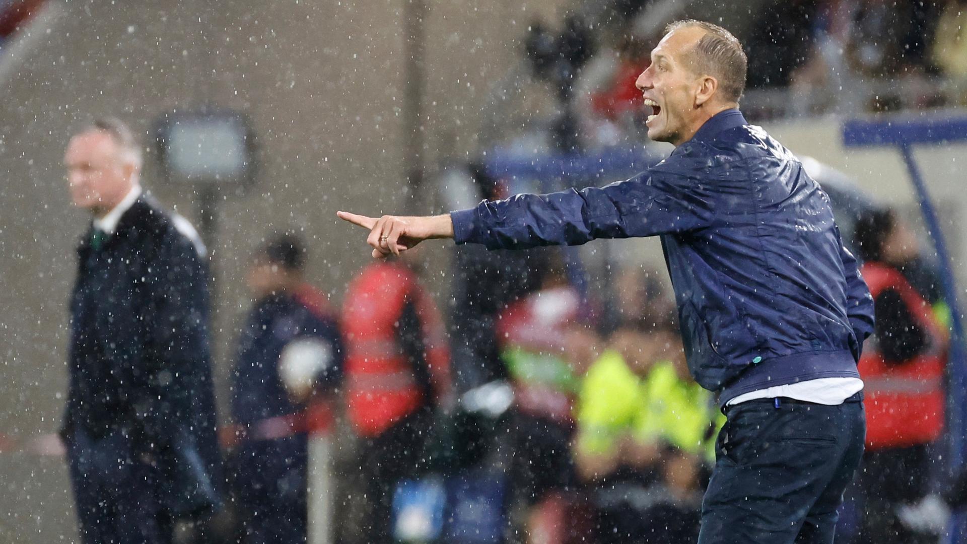 Luxemburgs Manager Jeff Strasser