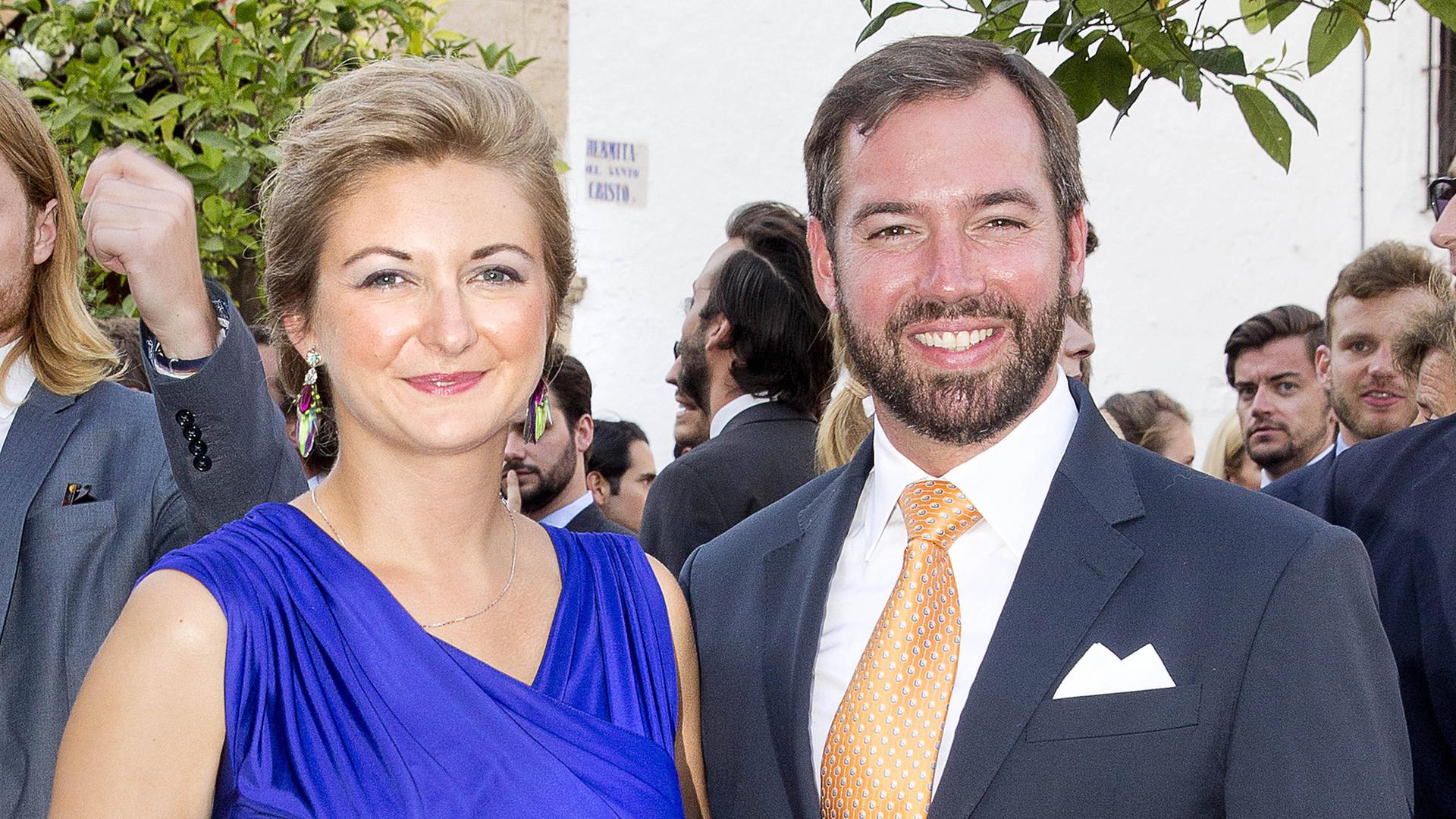 Guillaume und Stéphanie von Luxemburg.