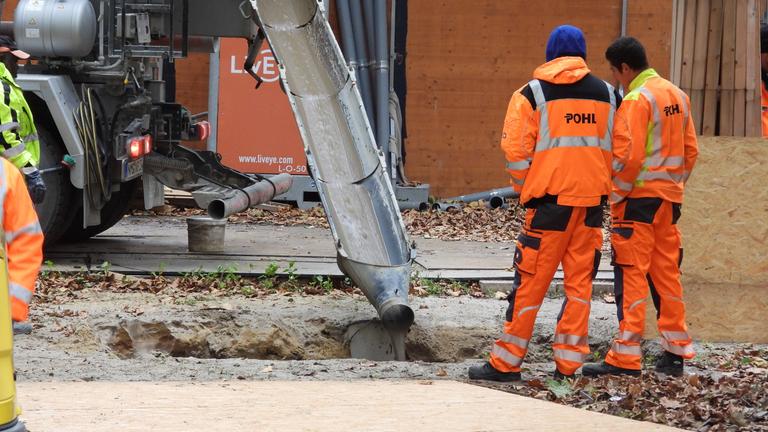 Luxustoilette in Hamburg wird zubetoniert