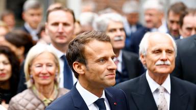 Macron bei Karlspreisverleihung