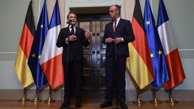 Emmanuel Macron und Friedrich Merz