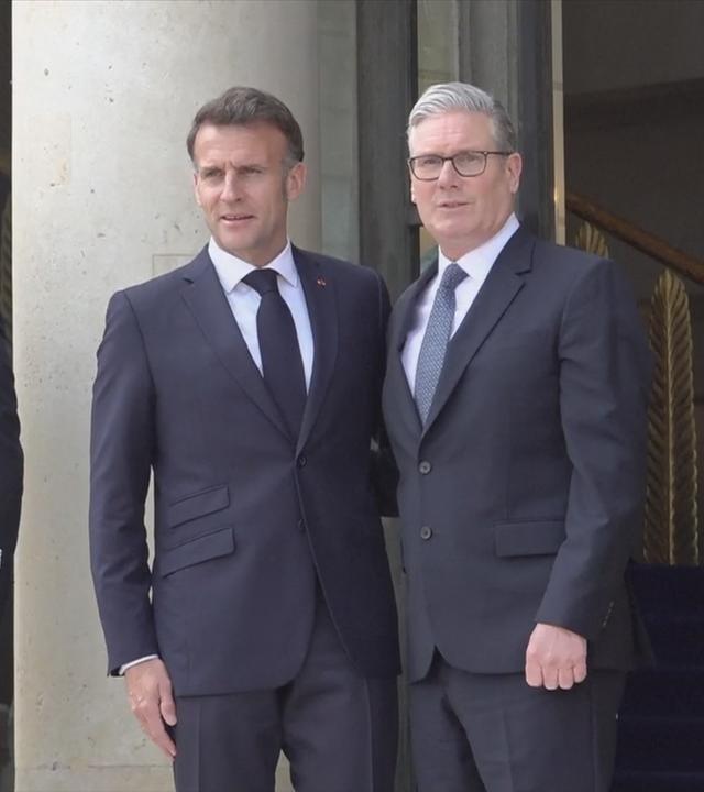 Macron und Starmer