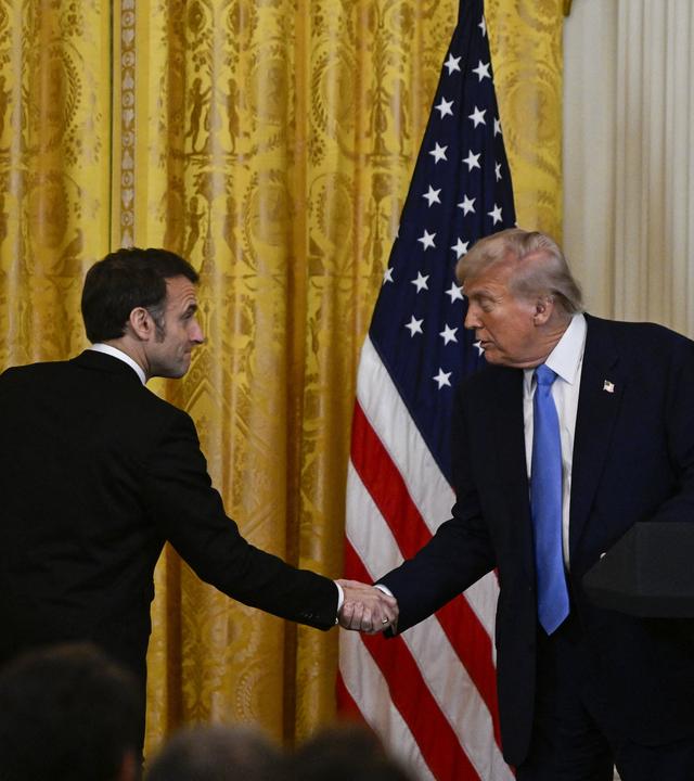 Macrons Besuch bei Trump