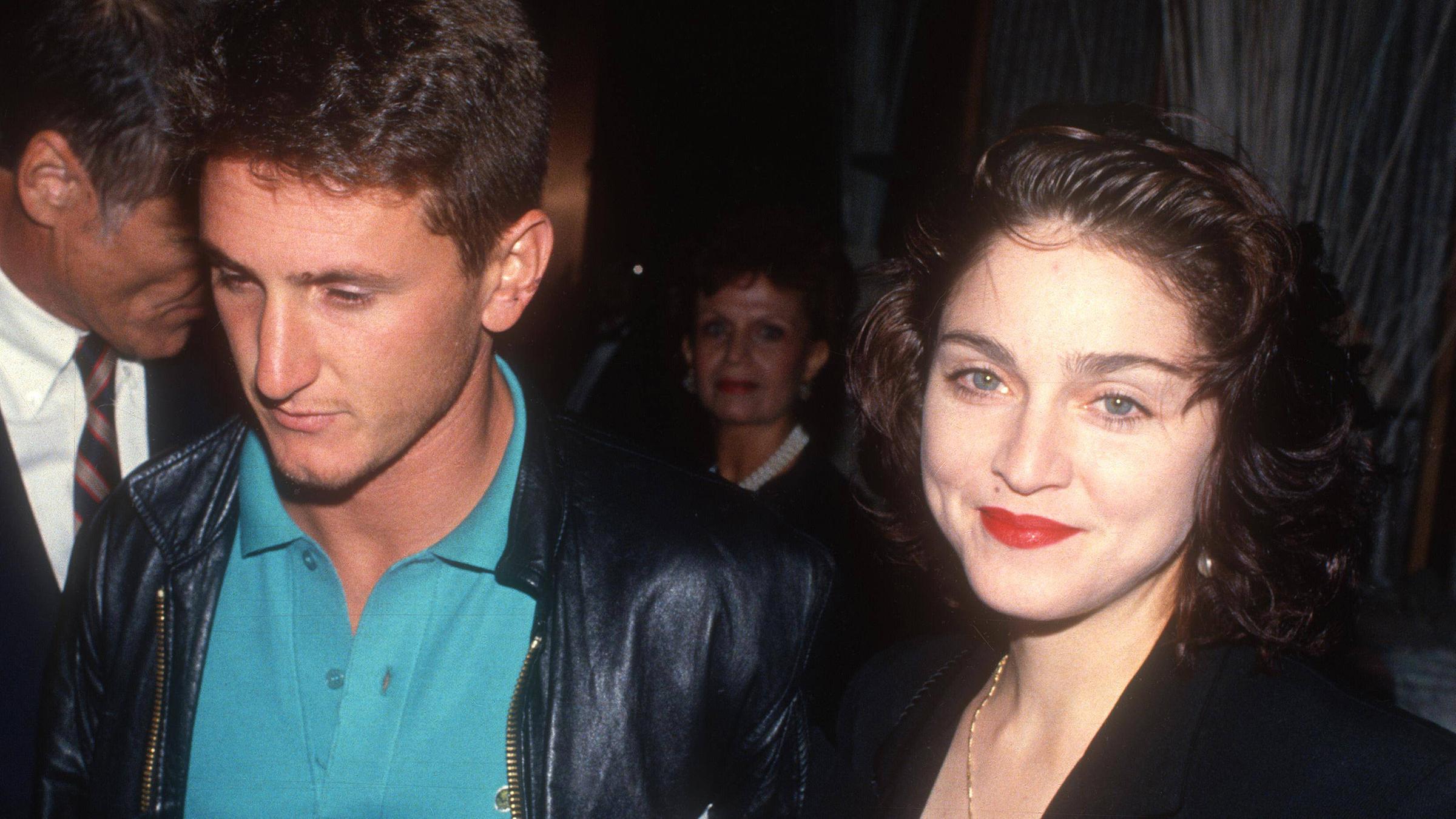 Sean Penn und Madonna (1990)