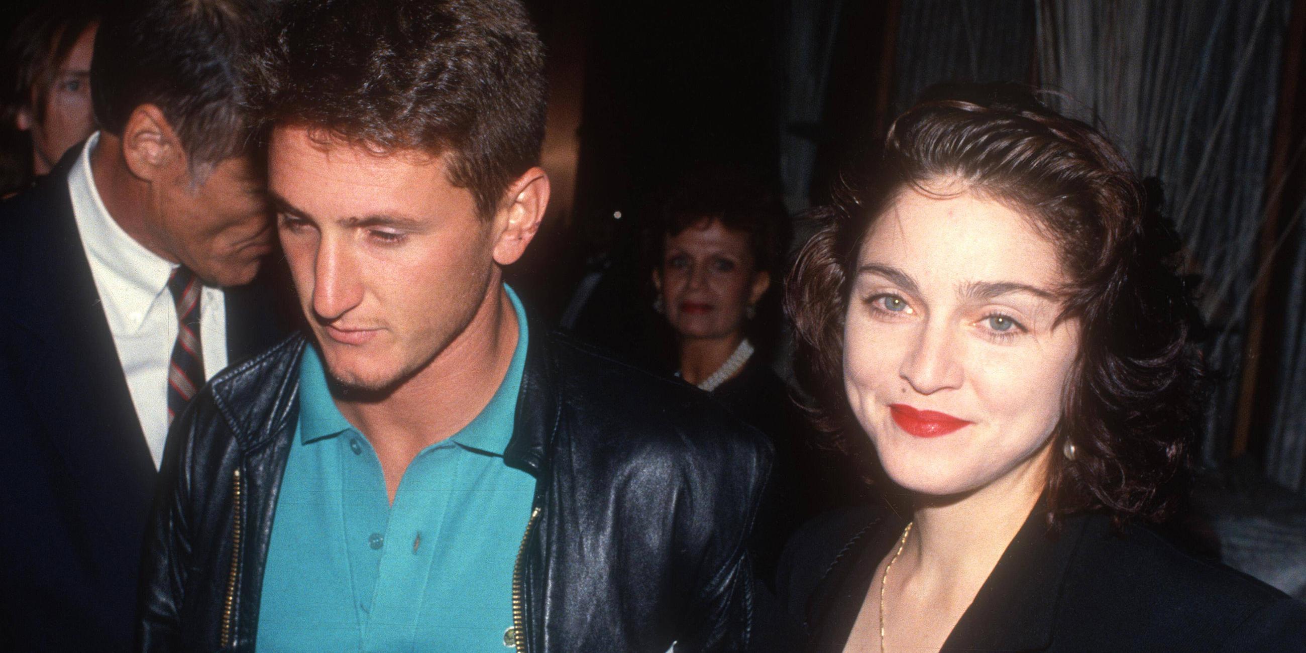 Sean Penn und Madonna (1990)