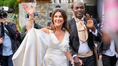 Hochzeit von Norwegens Prinzessin Märtha Louise und dem US-amerikanischen Schamanen Durek Verrett.