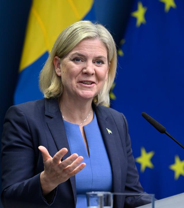 Schwedische Ministerpräsidentin Magdalena Andersson