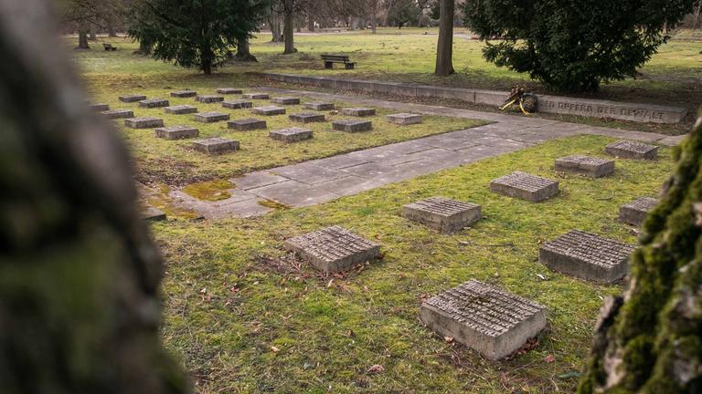 Mahnmal von 271 Euthanasieopfern auf Hauptfriedhof Stuttgart