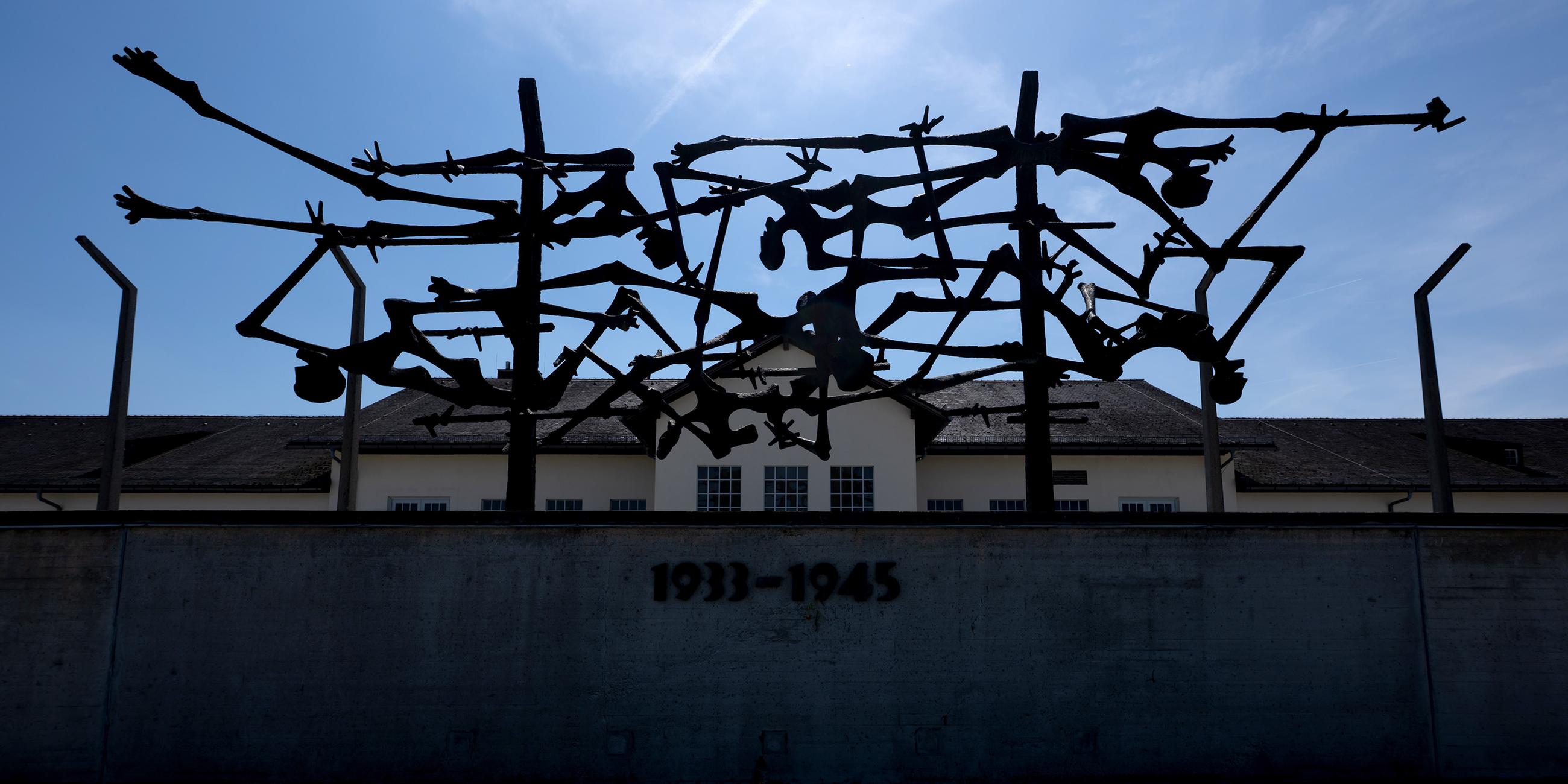 Das internationale Mahnmal auf dem Gelände der KZ-Gedenkstätte Dachau