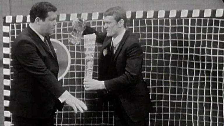 Wim Thoelke und Sepp Maier