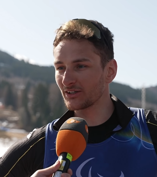 Der deutsche Paralympics-Athlet Marco Maier im ZDF-Interview bei den Paralympics 2026
