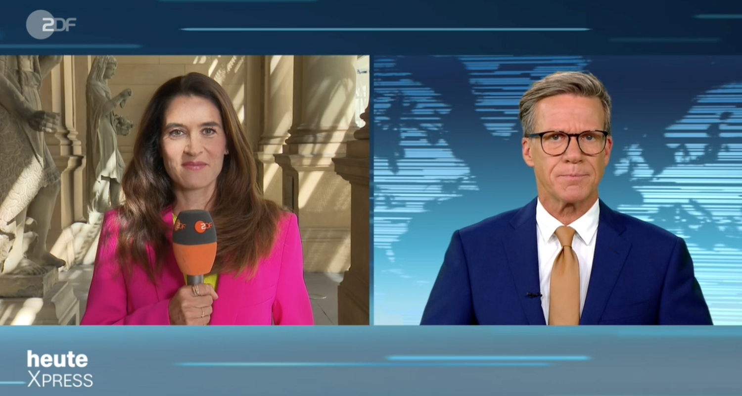 Der Dax befinde sich nach einem ungewöhnlichen Höhenflug nun in einer Korrekturphase, so ZDF-Reporterin Sina Mainitz.