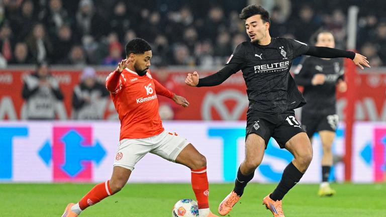 Fußball-Bundesliga, Mainz gegen Gladbach